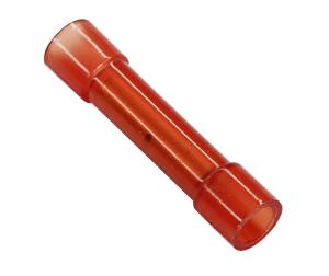 Соединительная гильза изолированная L-27.3мм нейлон 0.5-1.5мм² (ГСИ(н) 1.5/ГСИ-н 0,5-1,5) красная REXANT